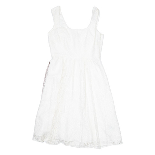 Robe évasée lacets avec - lacets,