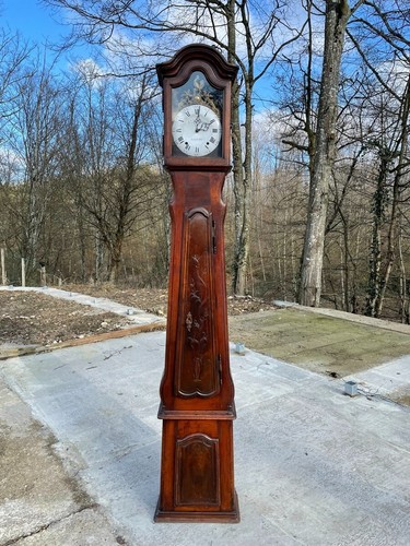 Horloge parquet 18ème - horloge, de