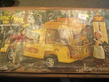 RARE! VAN "THE SUNSHINE FAMILY" Reference Mattel 7296 - 1974 - Incomplet