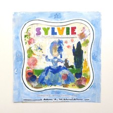 Jean-Adrien MERCIER Maquette originale pour couverture non retenue 1945 Sylvie