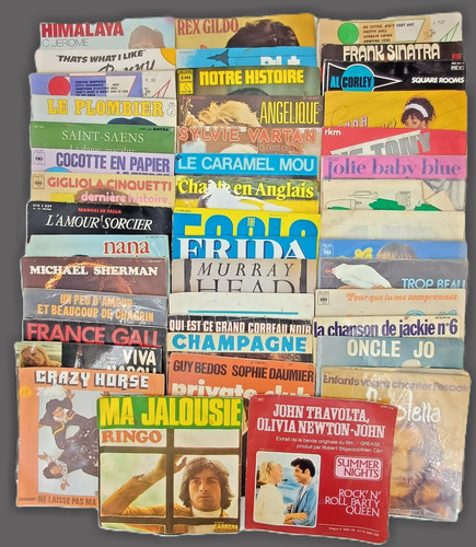 Lot vinyles tours - 44, –