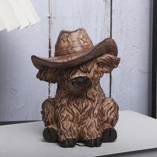 Statue vache des highlands - statue,