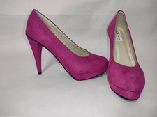 Escarpins Daim Taille 42-47 Plusieurs Couleurs Talons 13cm Patform 2cm Produce