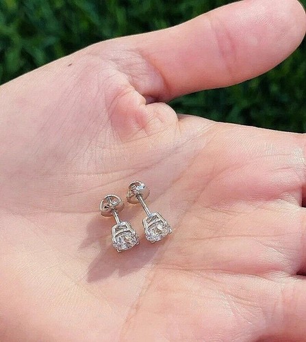 Boucles oreilles ct vvs1 - boucles, d'oreilles