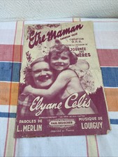 Ancienne Partition Chanson