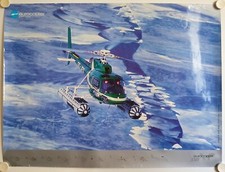 Affiche Aviation Hélicoptère