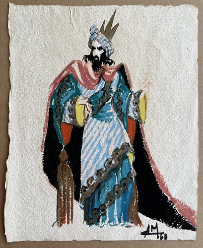 Dessin original aquarelle - dessin,
