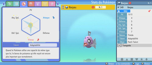Barpau shiny 6iv pokémon - fr,