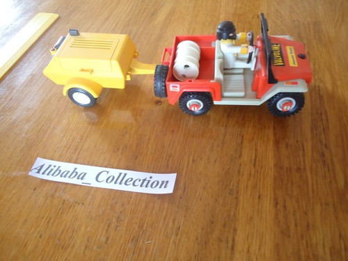 Lot playmobil jeep - jeep, +
