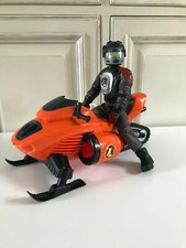 👿 Action Man Figurine Polar Scooter Moto-Neige Hasbro Année 2001 