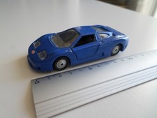 bugatti coupe modele EB 110 bleu - maisto / shell