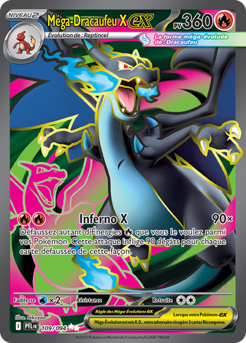 Carte pokémon méga dracaufeu - pokémon, méga-dracaufeu