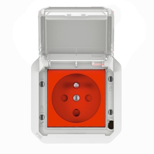 Prise avec verrouillage - 2p+z,