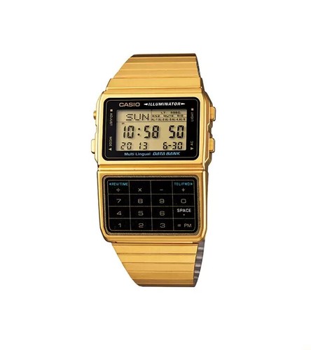 Montre casio gold databank - montre,