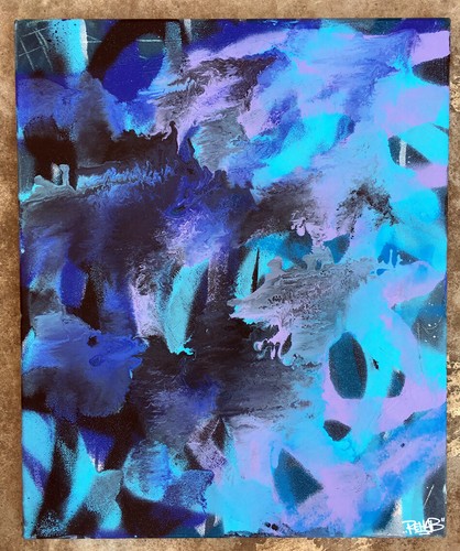 Peinture signée tableau - peinture,