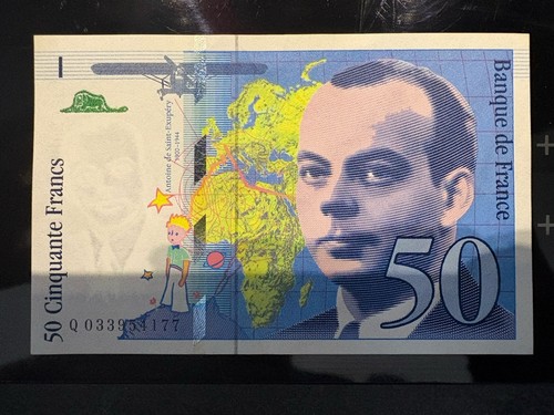 Billet francs st - 50, exupery
