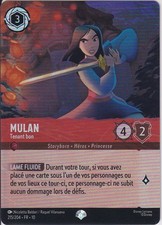 CARTE LORCANA MULAN 215/204 ⚡EPIQUE⚡ CHAPITRE 10 NEUVE SOUS SLEEVE