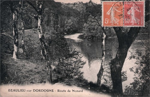 Cpa beaulieu sur dordogne - 19, beaulieu-sur-dordogne