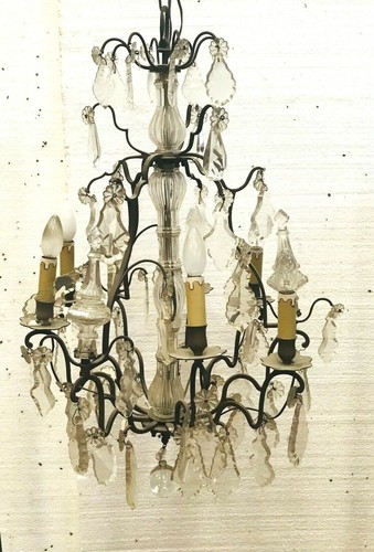 Lustre cage quatre - lustre,