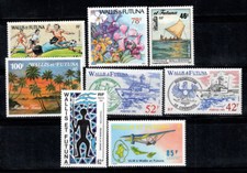 Wallis-et-Futuna 1990-91 Neuf ** 100% football, paysages, navires