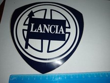 Autocollant pub Lancia beau format