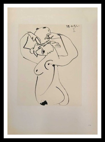 Pablo picasso etude de - pablo, :