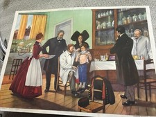 Carte scolaire Pédagogique Rossignol 76x56 Cm Histoire  Pasteur