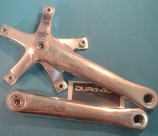 Shimano Dura Ace 9-Speed 172.5MM FC-7700 Route Manivelle Arms-2x 130BCD- Vgc