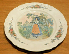 34cm PLAT rond SARREGUEMINES