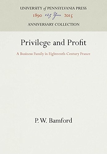 Privilege and profit - and, a