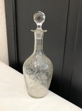 Carafe en cristal pour cave à
