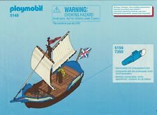 Playmobil notice de montage 5140 voilier canon Rotrock