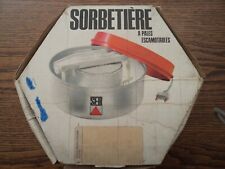 SORBETIERE  SEB  A PALES ESCAMOTABLES - VINTAGE