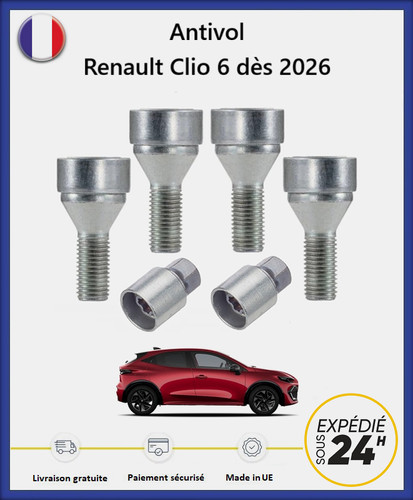 Ecrous antivol roues - de,