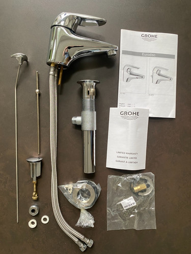 Grohe eurodisc chrome single - chrome,