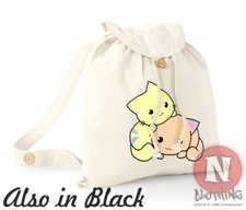 Sac À Dos Mignon Pour Chatons Plage Vacances École Collège Chats En Coton Bio