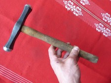 marteau outil ancien carrossier tolier  forgeron M68