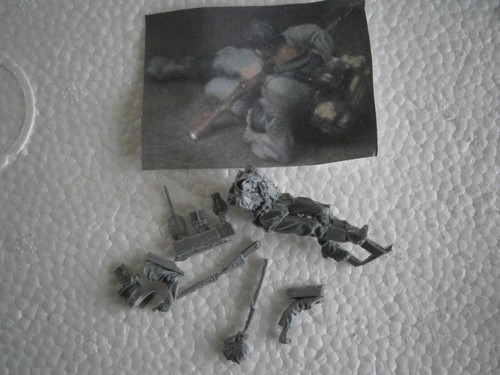 Maquette figurine ww2 german - 1,