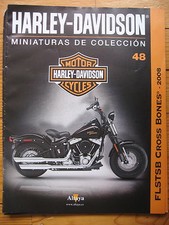 FASCICULE 48  MOTO COLECCION HARLEY DAVIDSON FLSTSB CROSS BONES 2008