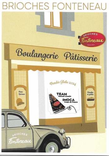 Carte postale publicitaire - carte,