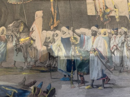 Tableau orientaliste benjamin - orientaliste,