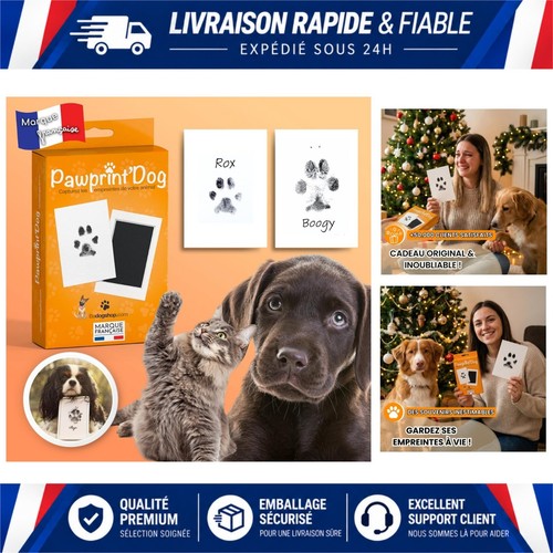 Kit empreinte chien - chien, et