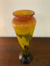 Vase Muller et frères h : 38.5 cm