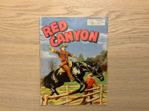 Red canyon artima 1955 - red, n°12.