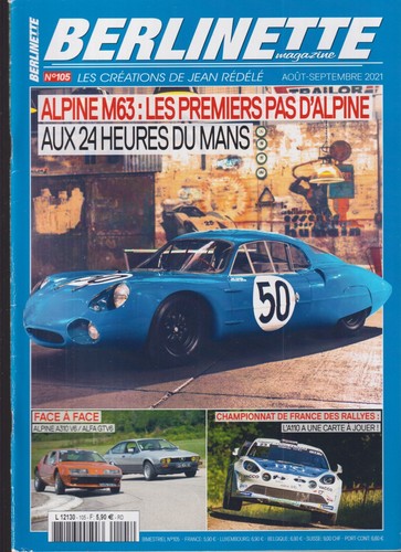 Berlinette 105 alpine - berlinette, m63
