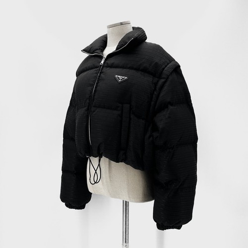 Prada blouson court - prada, rembourré