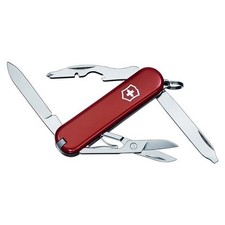 COUTEAU SUISSE VICTORINOX RAMBLER ROUGE COLLECTION MILITAIRE SURVIE BIVOUAC
