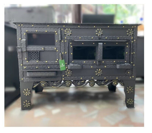 Poêle bois cuisinière - à, bois,