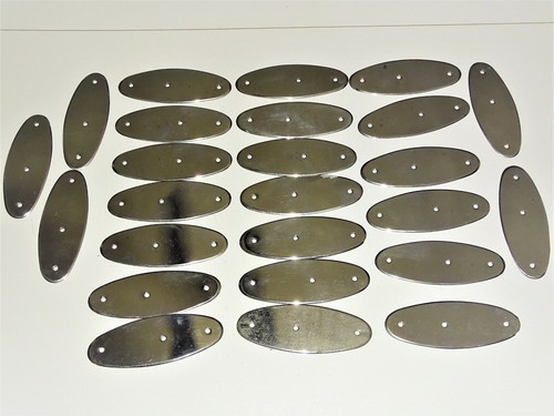 Lot plaques ovales - 25,