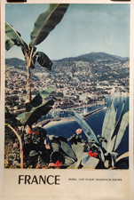 Affiche photo ancienne Côte